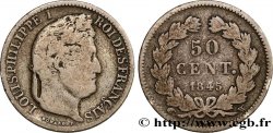 50 centimes Louis-Philippe 1845 Lille F.183/6 F15