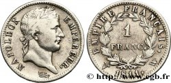 1 franc Napoléon Ier tête laurée, Empire français 1811 Lille F.205/41