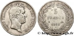 5 francs type Tiolier avec le I, tranche en relief 1831 Rouen F.316/3