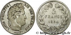 5 francs IIe type Domard 1834 Rouen F.324/30