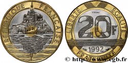 Essai de 20 francs Mont Saint-Michel 1992 Pessac F.403/1 MS