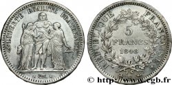 5 francs Hercule, IIe République 1848 Strasbourg F.326/2