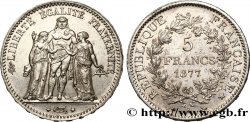 5 francs Hercule 1877 Paris F.334/19