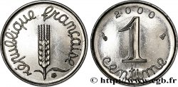 1 centime Épi, avec rebord 2000 Pessac F.106/61
