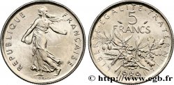5 francs Semeuse, nickel 1989 Pessac F.341/21