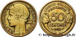 50 centimes Morlon, sans raisin ni fruit, 9 et 2 fermés 1932  F.192/9