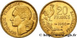 20 francs Georges Guiraud, 3 faucilles 1950 Beaumont-Le-Roger F.401/2