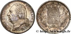1 franc Louis XVIII 1824 Rouen F.206/57