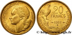 20 francs G. Guiraud 1951 Beaumont-Le-Roger F.402/8