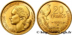 20 francs G. Guiraud 1951 Beaumont-Le-Roger F.402/8
