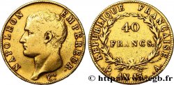 40 francs or Napoléon tête nue, Calendrier révolutionnaire 1805 Paris F.537/1