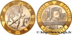 10 francs Génie de la Bastille, BE (Belle Épreuve) 1998 Pessac F.375/15 var. FDC