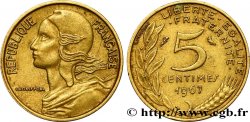 5 centimes Marianne 1967 Paris F.125/3