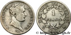 1 franc Napoléon Ier tête laurée, Empire français 1811 Marseille F.205/36