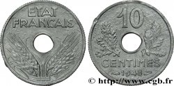 10 centimes État français, petit module 1943 F.142/2