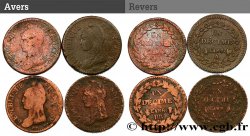 Lot de 4 pièces de Un Décime Dupré n.d. - F.129/36