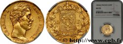 20 francs or Charles X, matrice du revers à quatre feuilles et demie 1826 Perpignan F.520/4