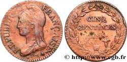 Cinq centimes Dupré, grand module 1800 Lille/Paris F.115/96 ou 100