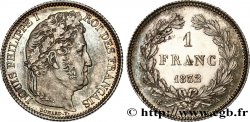 1 franc Louis-Philippe, couronne de chêne 1832 Paris F.210/1 MS61