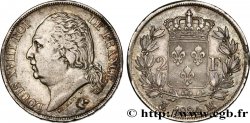 2 francs Louis XVIII 1824 Toulouse F.257/59