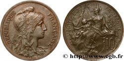 Épreuve de 10 centimes Daniel-Dupuis, sans le mot ESSAI n.d.  GEM.33 1 MS62