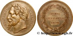 Module de 5 francs  Finis Germaniæ  en laiton 1870 Stuttgart Schw.K2 p.381 MS62