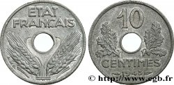 10 centimes État français, petit module 1943 F.142/2