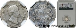 Quart (de franc) Napoléon Empereur, Calendrier grégorien 1806 Bayonne F.159/4
