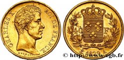 40 francs or Charles X, 2e type 1829 Paris F.544/4 AU58