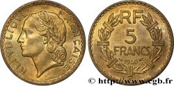5 francs Lavrillier, bronze-aluminium 1946 Castelsarrasin F.337/8