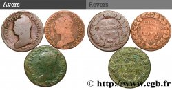 Lot de 3 Cinq centimes Dupré, grand module n.d. s.l. F.115/85 B