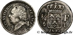 1/4 franc Louis XVIII 1823 Limoges F.163/26 XF40