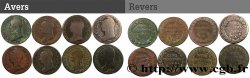 Lot de 8 pièces Dupré n.d. - F.115/28