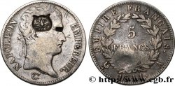 5 francs Napoléon Empereur, Empire français, contremarqué d’une tête de tigre 1811 Paris F.307/27 var. VF