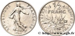 1/2 franc Semeuse, BU (Brillant Universel) 1998 Pessac F.198/41