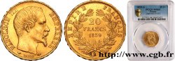 20 francs or Napoléon III, tête nue 1859 Paris F.531/15 SPL64 PCGS