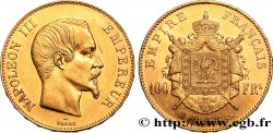 100 francs or Napoléon III, tête nue 1858 Paris F.550/5