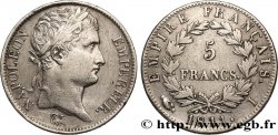 5 francs Napoléon Empereur, Empire français 1811 Limoges F.307/32