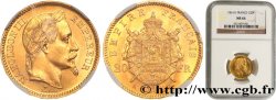20 francs or Napoléon III, tête laurée 1861 Paris F.532/1