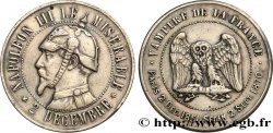 Médaille satirique Cu 32, type C “Chouette monétaire” 1870 Schw.C4b