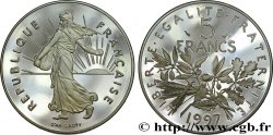 5 francs Semeuse, nickel, BE (Belle Épreuve) 1997 Pessac F.341/33 var.