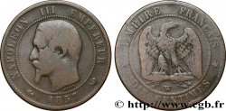 Dix centimes Napoléon III, tête nue 1857 Lille F.133/46