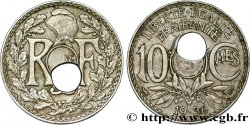 10 centimes Lindauer, perforation décentrée 1936 F.138/23 var.