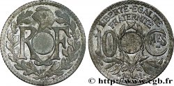 10 centimes Lindauer en zinc, Cmes souligné et millésime avec points, non perforée 1941  F.140/2 var.