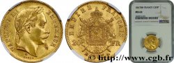 20 francs or Napoléon III, tête laurée 1867 Strasbourg F.532/17
