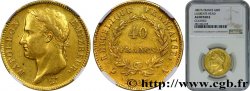 40 francs Napoléon Ier tête laurée, République française 1807 Paris F.540/1 AU NGC