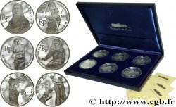 Coffret des six 100 francs Belle Épreuve - Bicentenaire du Musée du Louvre 1993 Pessac F5.1621 1622 1623 1624 1625 1626 2