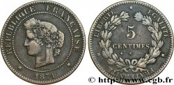 5 centimes Cérès 1871 Bordeaux F.118/3