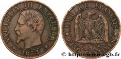 Cinq centimes Napoléon III, tête nue 1853 Marseille F.116/6