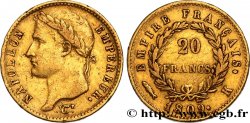 20 francs or Napoléon, tête laurée, Empire français 1809 Bordeaux F.516/3 VF35